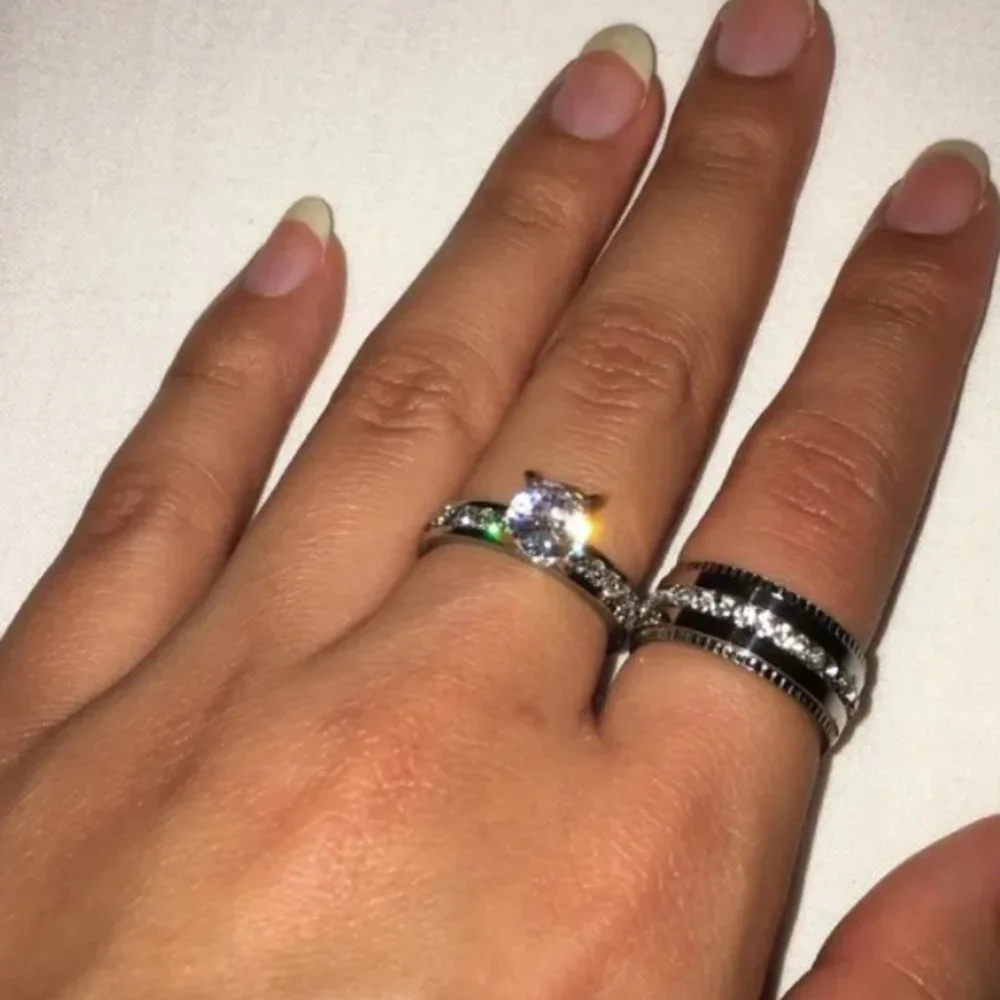 Titanium Steel Wedding Ring